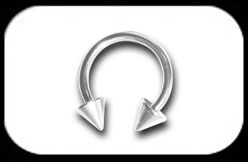 Circular Barbell 1.6mm with 5mm cones