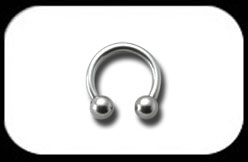 Titanium Circular Barbell 1.6mm