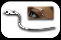 Eyebrow Bar 1.2mm Flames