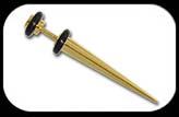 Fake Ear Expander 18k Gold Plated