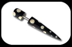Fake Ear Claw polka dots