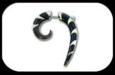Fake Horn Fish Hook bone inlay