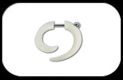 Fake Spiral white bone