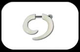 Fake Spiral white bone