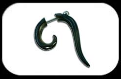 Fake Long Spiral black bone