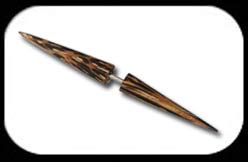 Fake Ear Spike Palm Wood