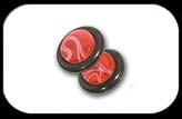Red Fake Plug Marble Acrylic