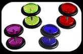Fake Plug in Coloured Acrylic