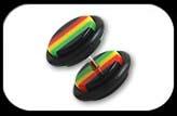 Acrylic Fake Plug Rasta
