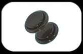 Fake Plug in Black Acrylic