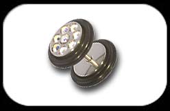 Fake Plug with multi AB jewels