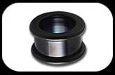 Black Steel Flesh Tunnel Round