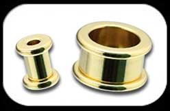 Gold Plated Flesh Tunnel