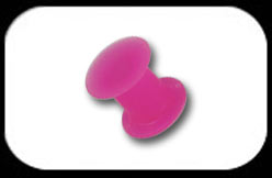 Silicone Flesh Tunnel Pink