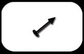 Black Labret with cone 1.2mm