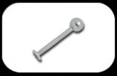 Long labret 1.6mm with 5mm ball