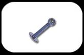Titanium Labret 1.6mm Blue