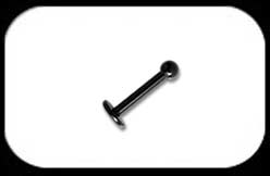 Black Labret 1.2mm 16ga