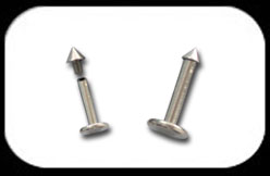 Internally Threaded Labret 1.6mm with Cone
