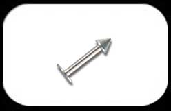 Titanium Labret 1.2mm with cone