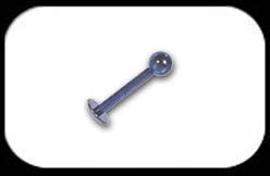 Titanium Labret 1.2mm Blue