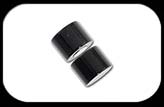 Magnetic Fake Plug Black