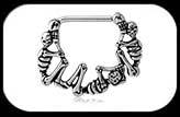 Skeleton Nipple Clicker