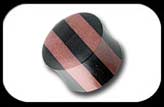 Wood Flared Plug 2