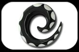 Painted Horn Spiral White