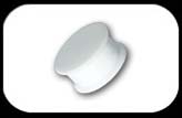 Silicone Plug white