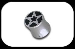 Flared Double Star Flesh Plug