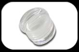Glass Flesh Plugs Clear