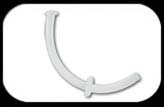 Bioflex Curved Labret retainer 1.6mm