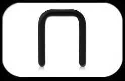 Bioflex Septum Retainer Black