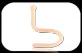 Bioflex Nose Piercing Retainer 0.8mm Flesh