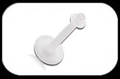 Tongue Retainer Labret Retainer Clear