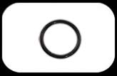 Black Segment Ring 1.2mm 16ga