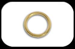 Gold Plated Segment Ring 1.6mm 14ga