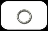 Titanium Segment Ring 1.2mm 16ga high polish