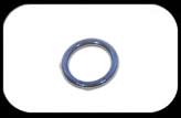 Titanium Segment Ring 1.6mm 14ga Blue