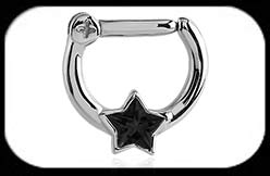 Star Jewelled Septum Clicker