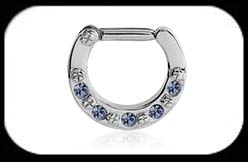 Jewelled Septum Clicker 2