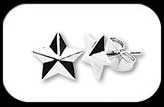 Steel Stud earrings Star