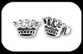 Steel Stud earrings Crown